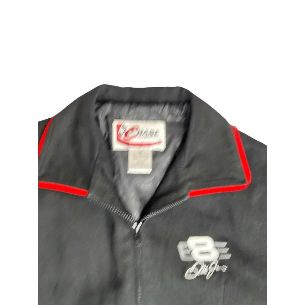 Chase Authentic's NASCAR Dale Earnhardt Jr women's XL Black Zip Up Embroidered‎